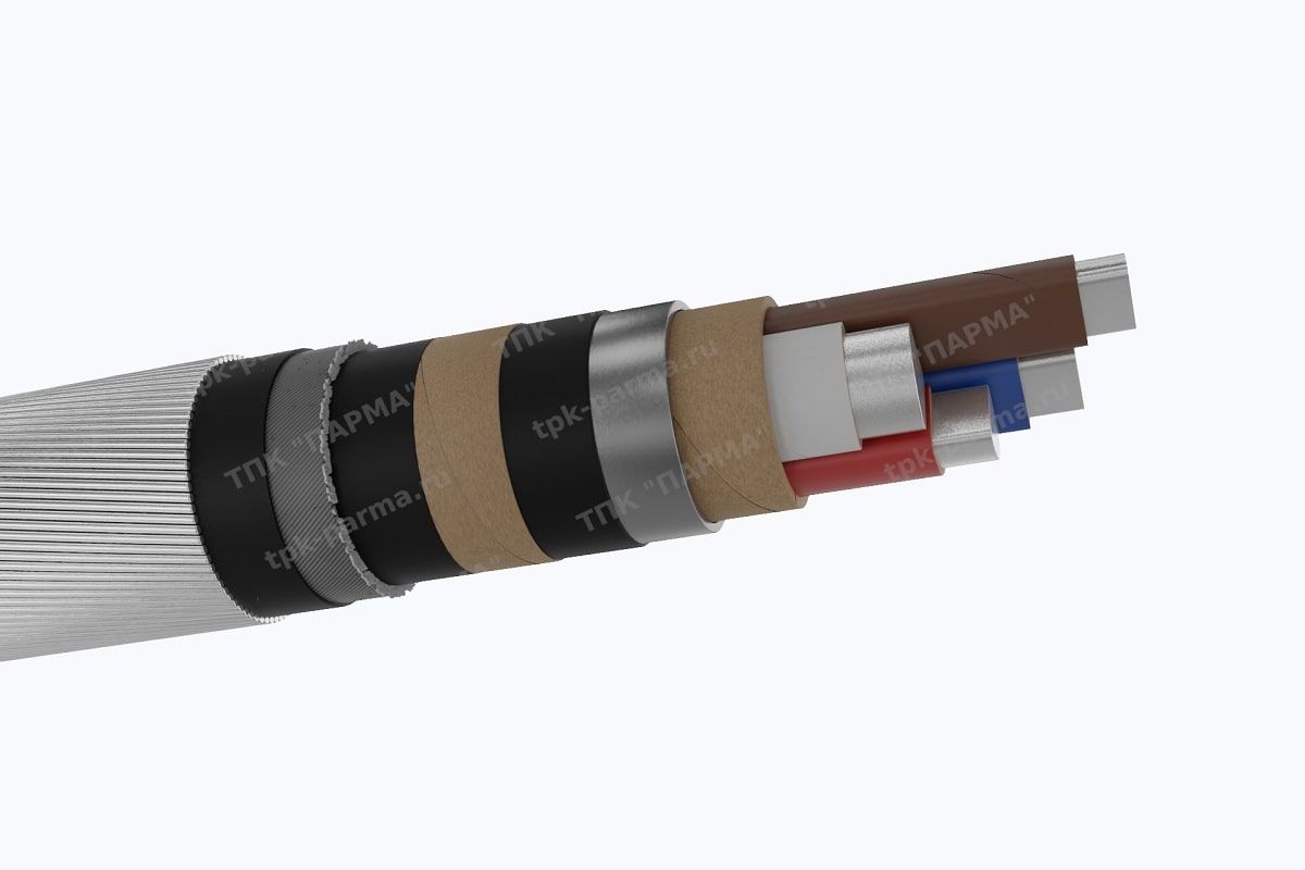 Фотография провода Кабель АСПГ 4х35 - 1кВ