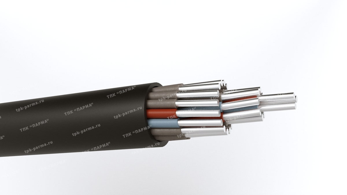 Фотография провода Кабель АКВВГнг-ХЛ 4х10