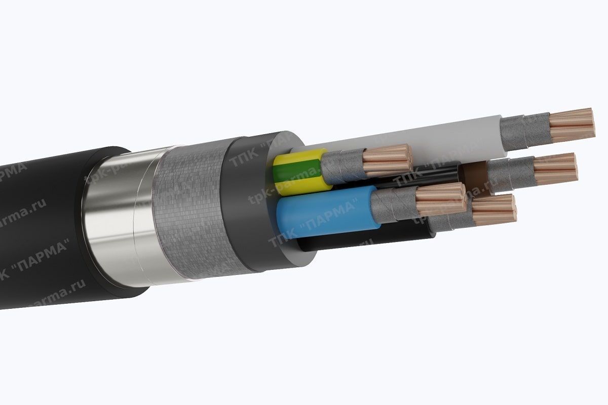 Фотография провода Кабель ПвБПнг(A)-FRHF 5х240 - 1кВ