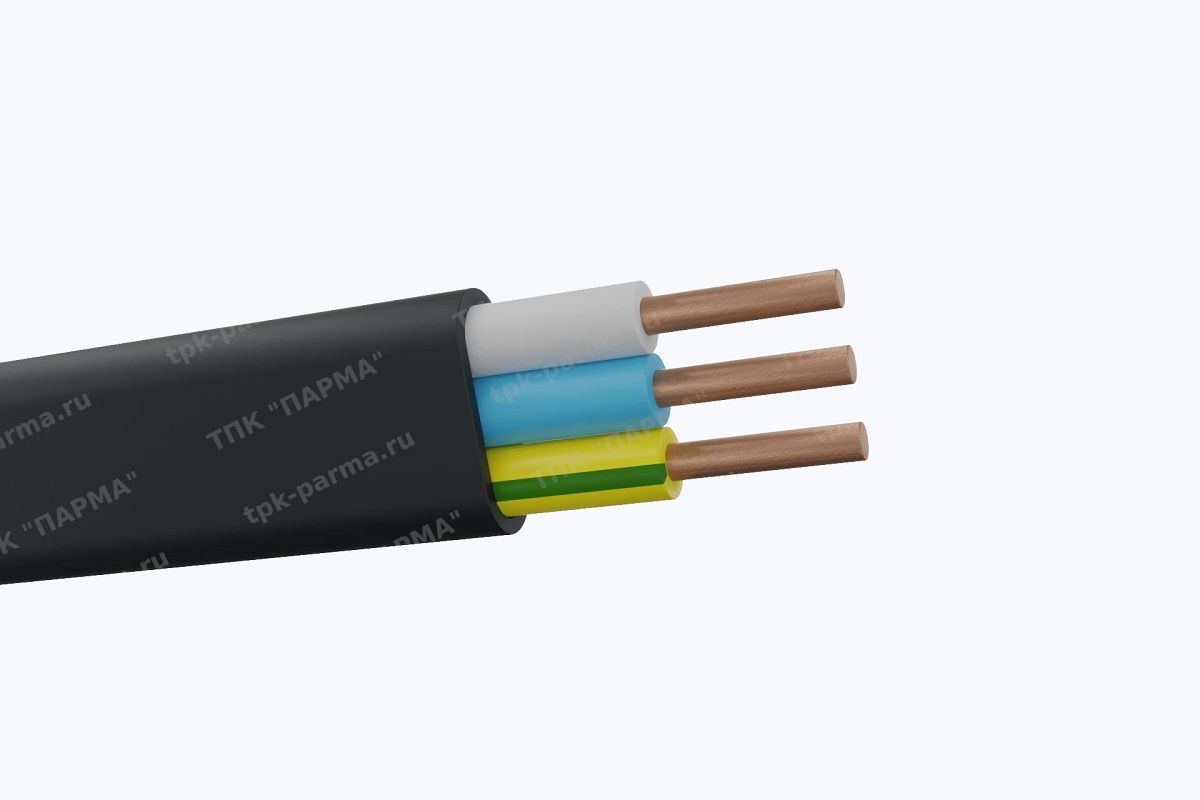 Фотография провода Кабель ВВГнг(A)-LS-П 2х1,5