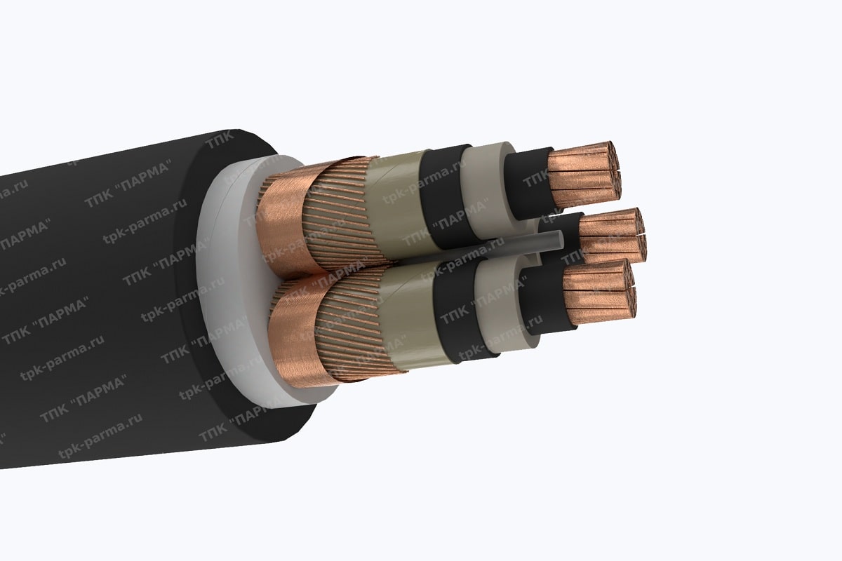 Фотография провода Кабель ПвВнг(B)-LS 3х150/70 - 20кВ