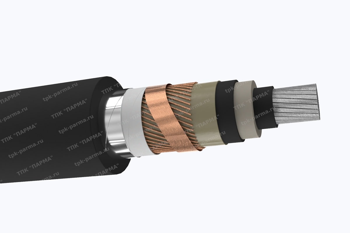 Кабель АПвПу2г 1х95/35 - 15кВ