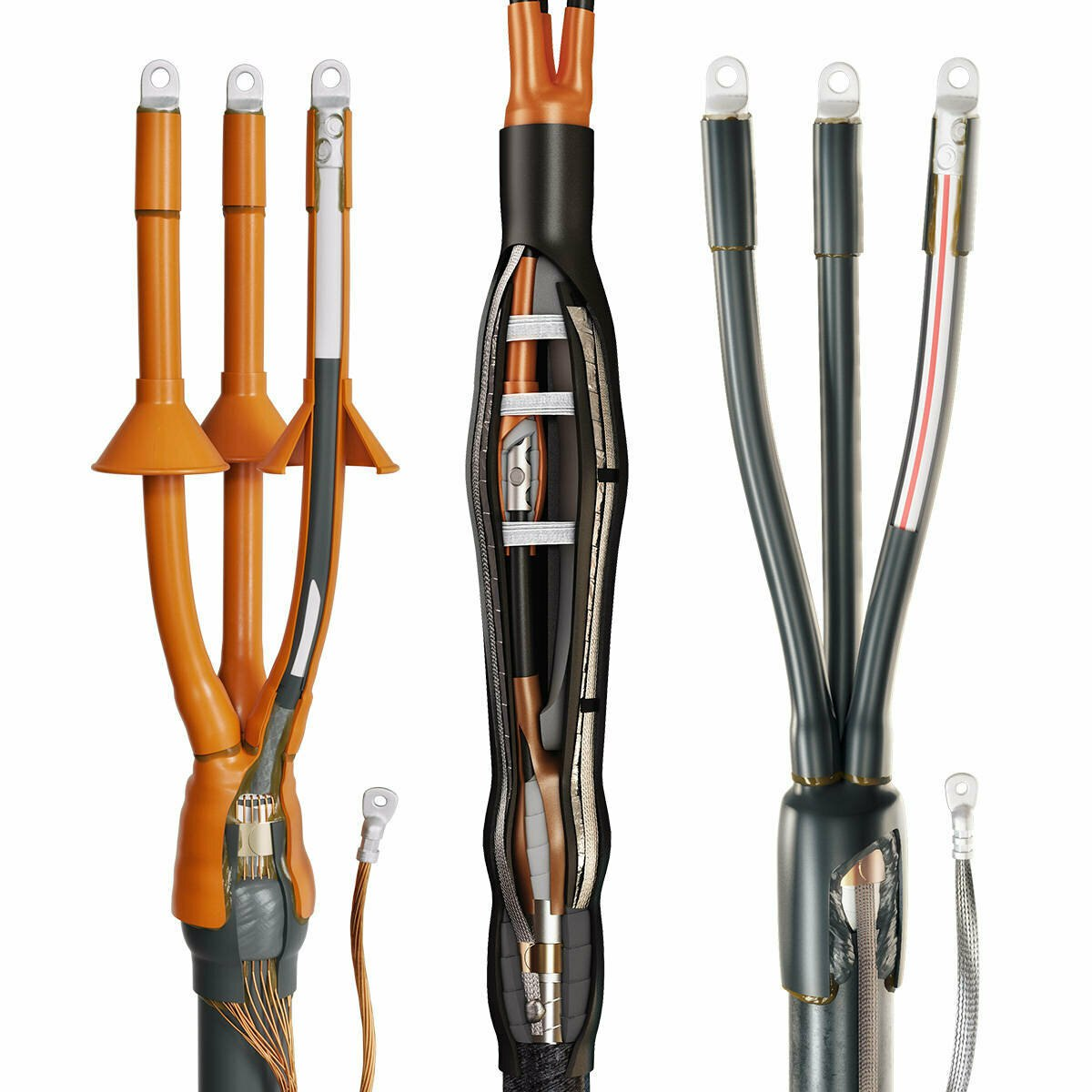 Муфта кабельная eks-12СКаT-TVX-3х185/300-М